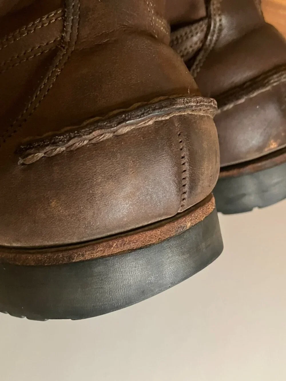 Vintage Florsheim Outdoorsman Boots Mens 10 Brown Leather Chukka Made in USA
